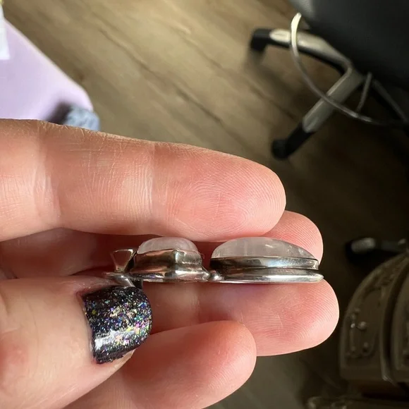 Moonstone Sterling Silver Pendent - Picture 2 of 3